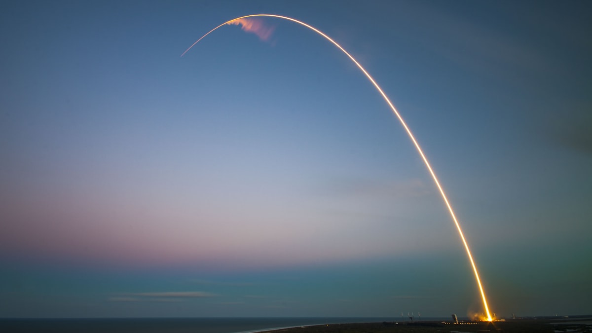 Un lancio spaziale, immagine illustrativa. La scommessa su SpaceX ha preso il posto di gran parte dell'esposizione al Bitcoin nel portafoglio della banca.